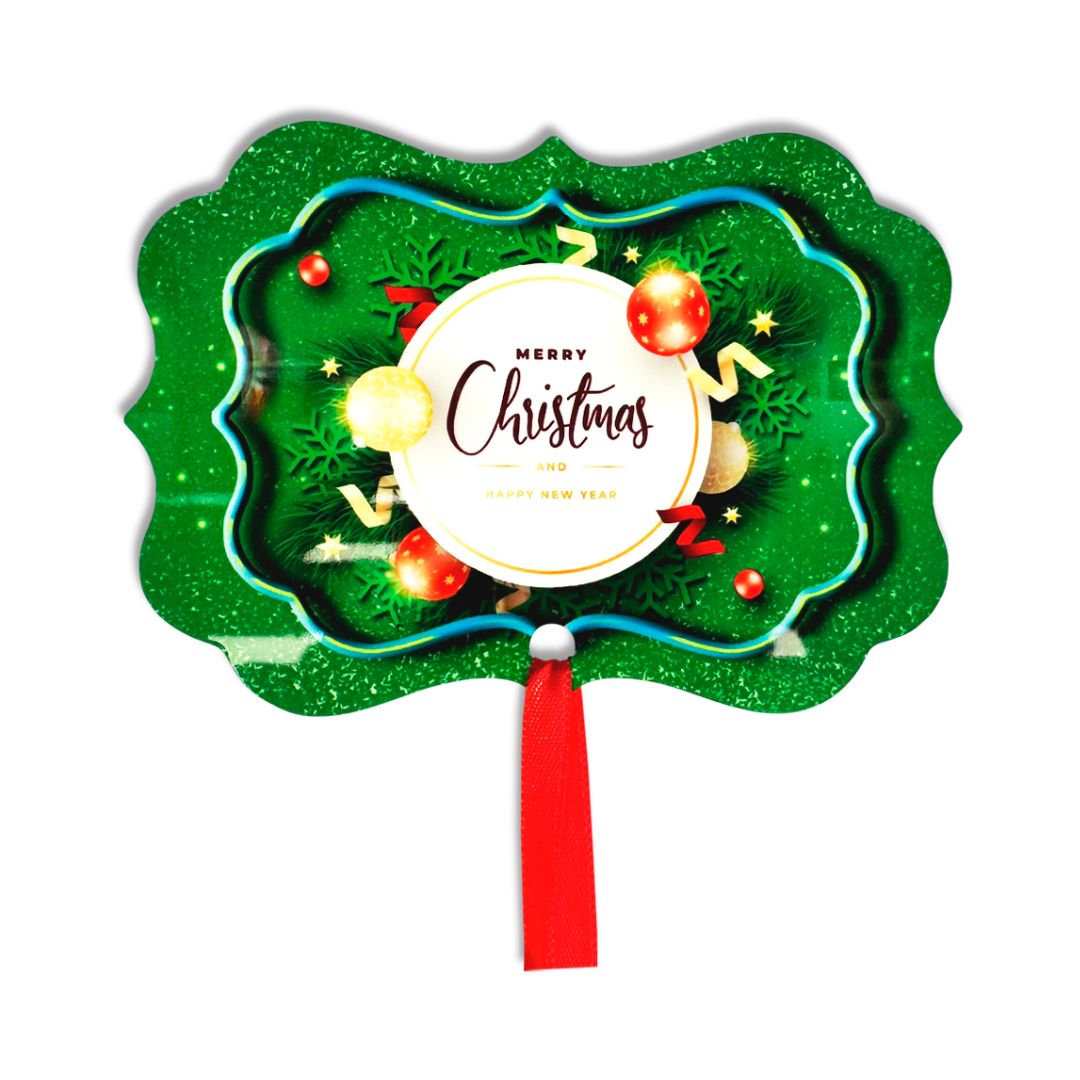 Sublimation Aluminum Ornament Gloss White - Pack of 10 - Joto Imaging Supplies Canada